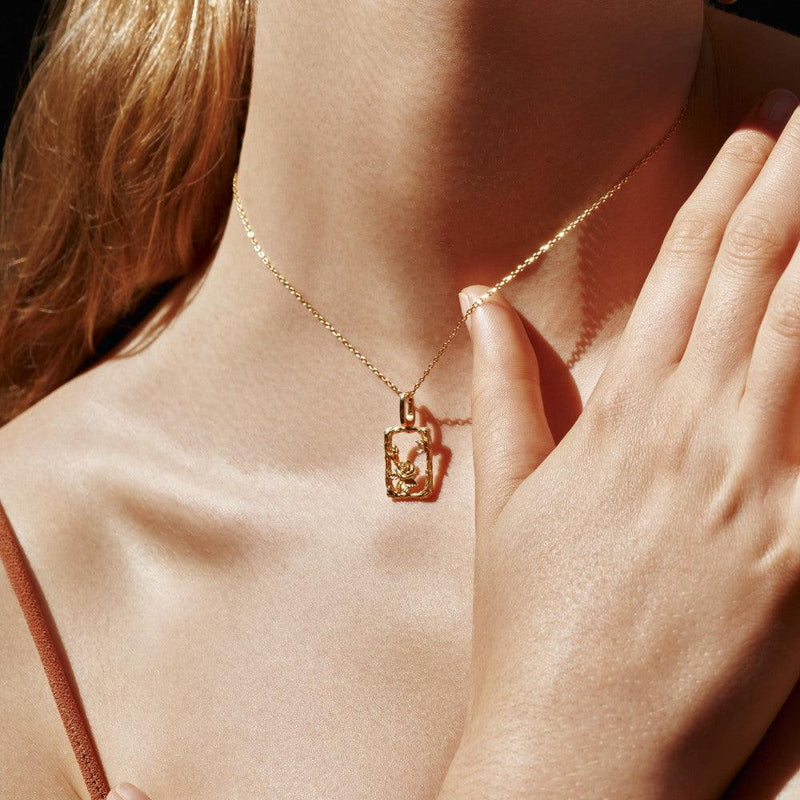 Rose Bloom Charm - Charm | Orange Cube