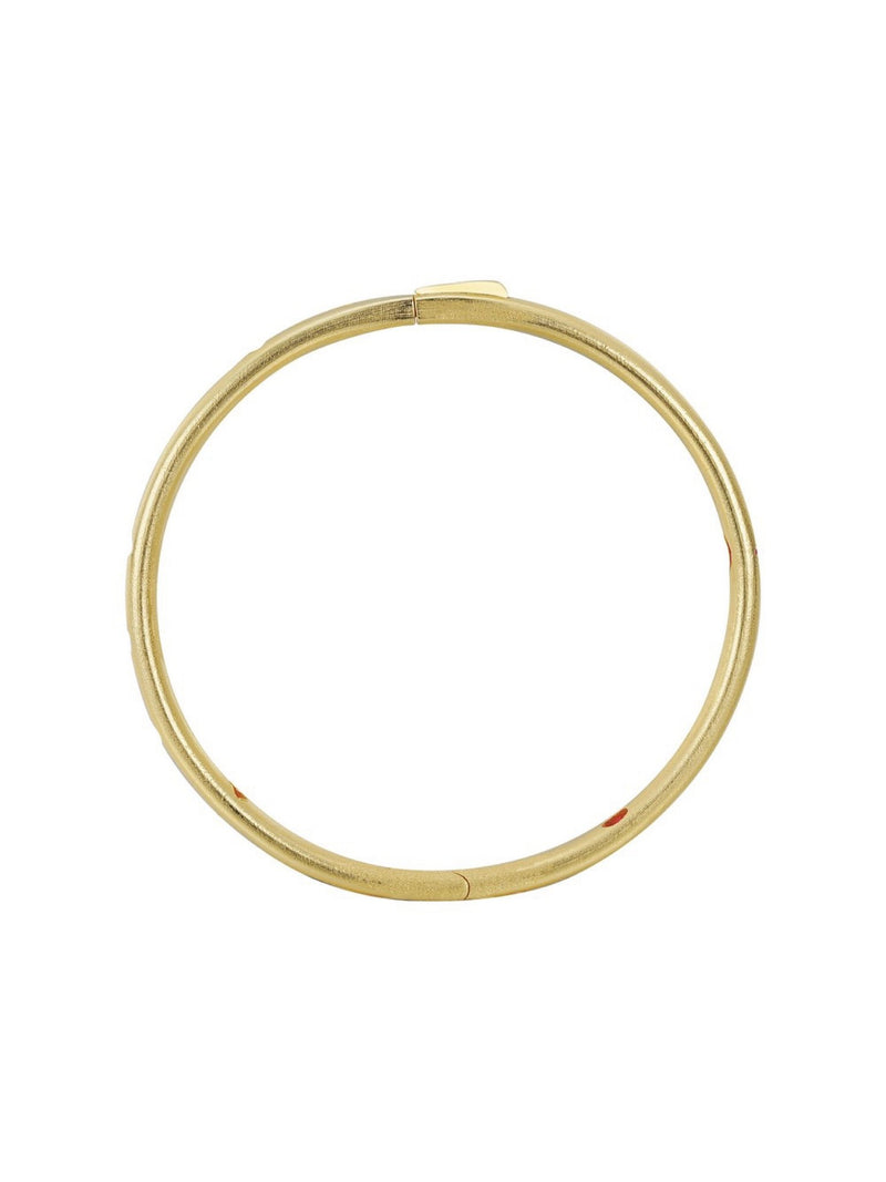 Scattered Bangle - Large - Bracelet | Orange Cube