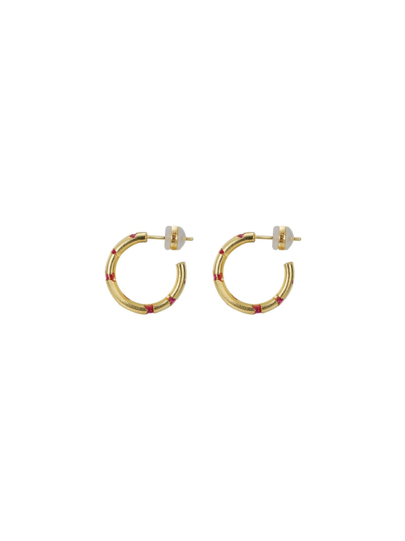 Scattered Earrings (Pair) - Set | Orange Cube