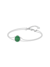 Signature Bracelet - Emerald (Medium) (White) - Bracelet | Orange Cube
