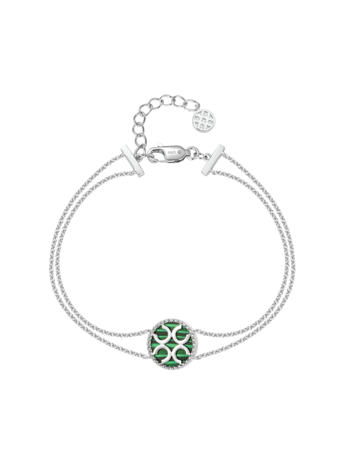 Signature Bracelet - Emerald (Medium) (White) - Bracelet | Orange Cube