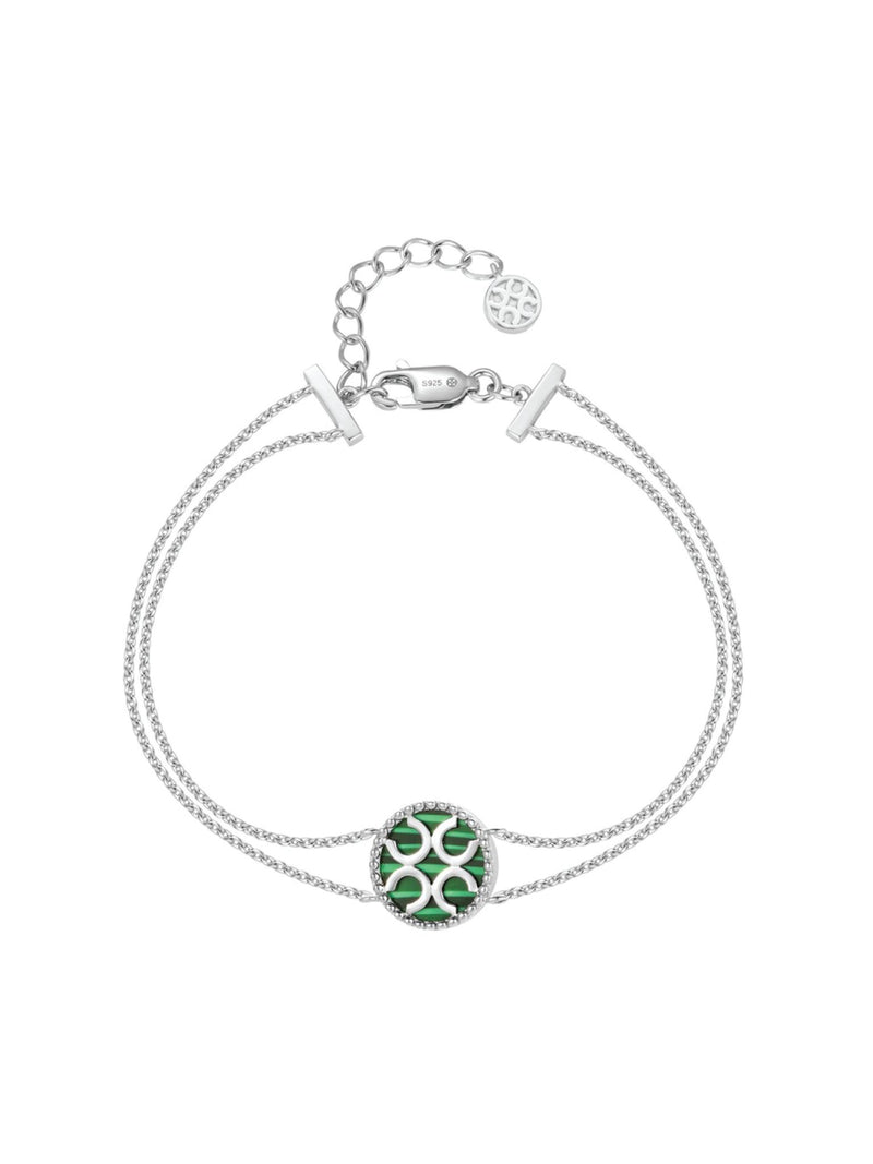 Signature Bracelet - Emerald (Medium) (White) - Bracelet | Orange Cube