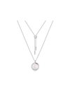 Signature Charm Necklace (White) - Necklace | Orange Cube