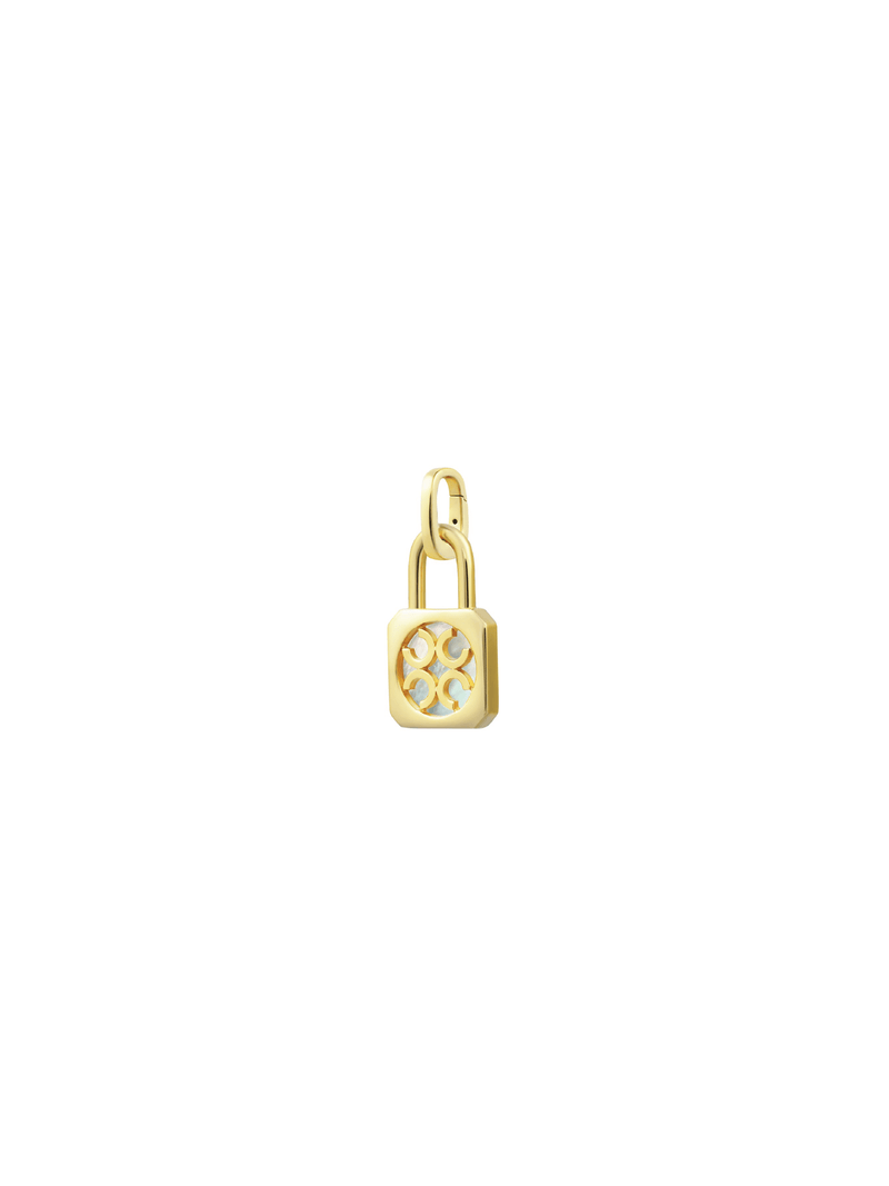 Signature Lock Charm - Charm | Orange Cube