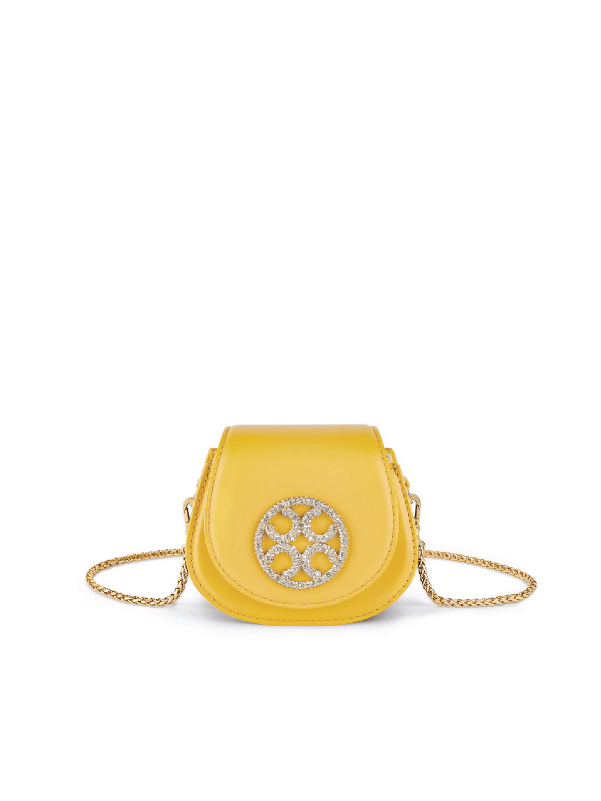 Signature Mini Saddle Bag - Amber - Bag | Orange Cube
