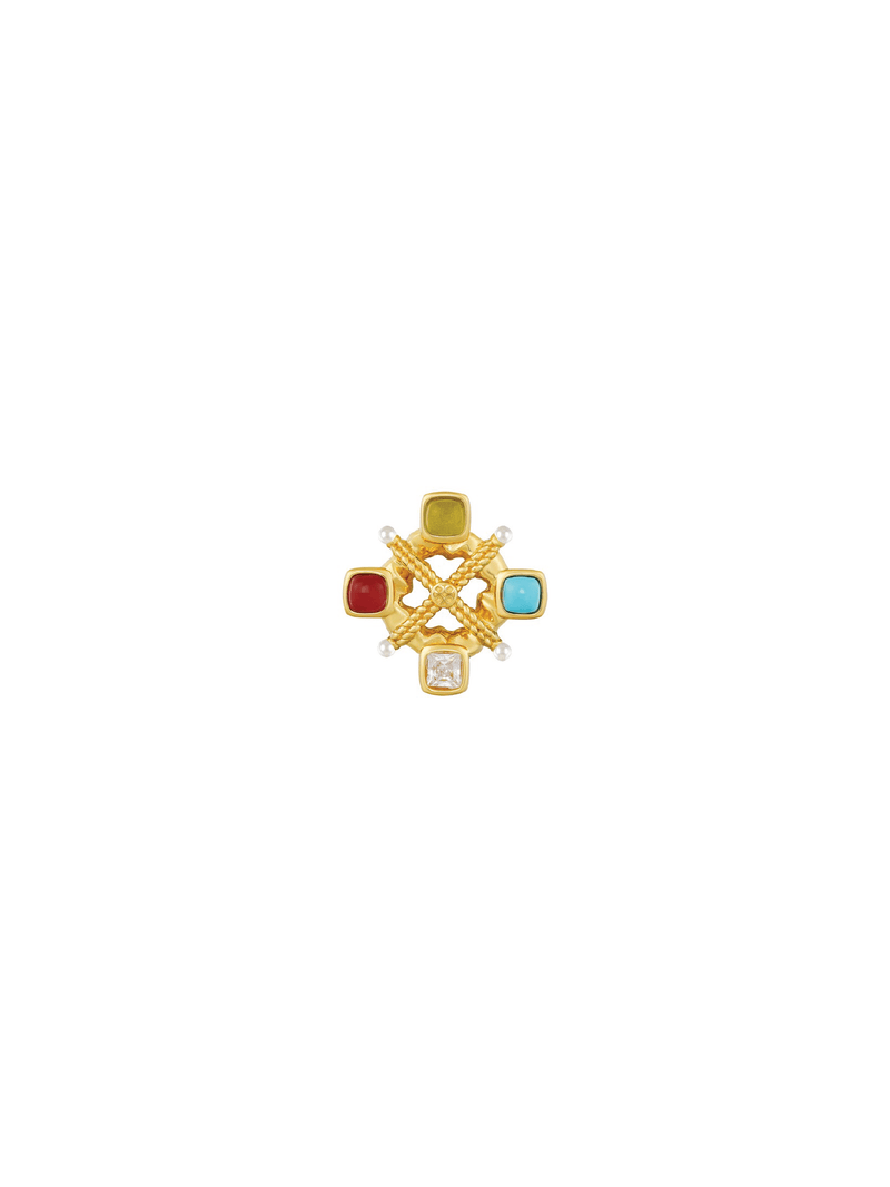 Sky Wheel Charm - Large - Charm | Orange Cube