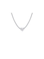 Sweetheart Necklace (White) - Necklace | Orange Cube