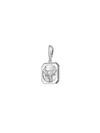 Taurus Charm - Large (White) - Charm | Orange Cube