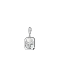 Taurus Charm - Medium (White) - Charm | Orange Cube