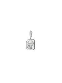 Taurus Charm - Small (White) - Charm | Orange Cube