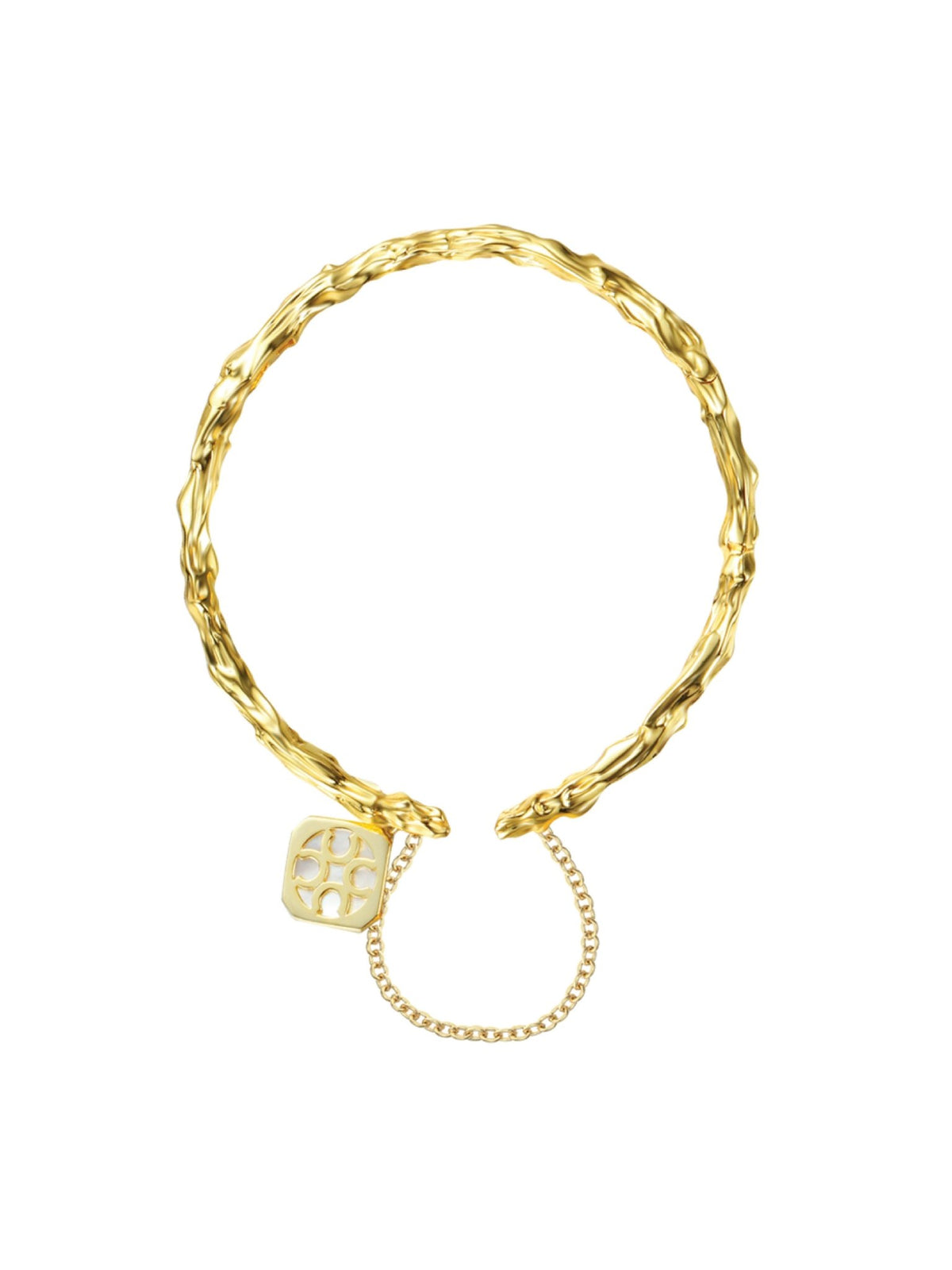 Theia Bangle - Bracelet | Orange Cube