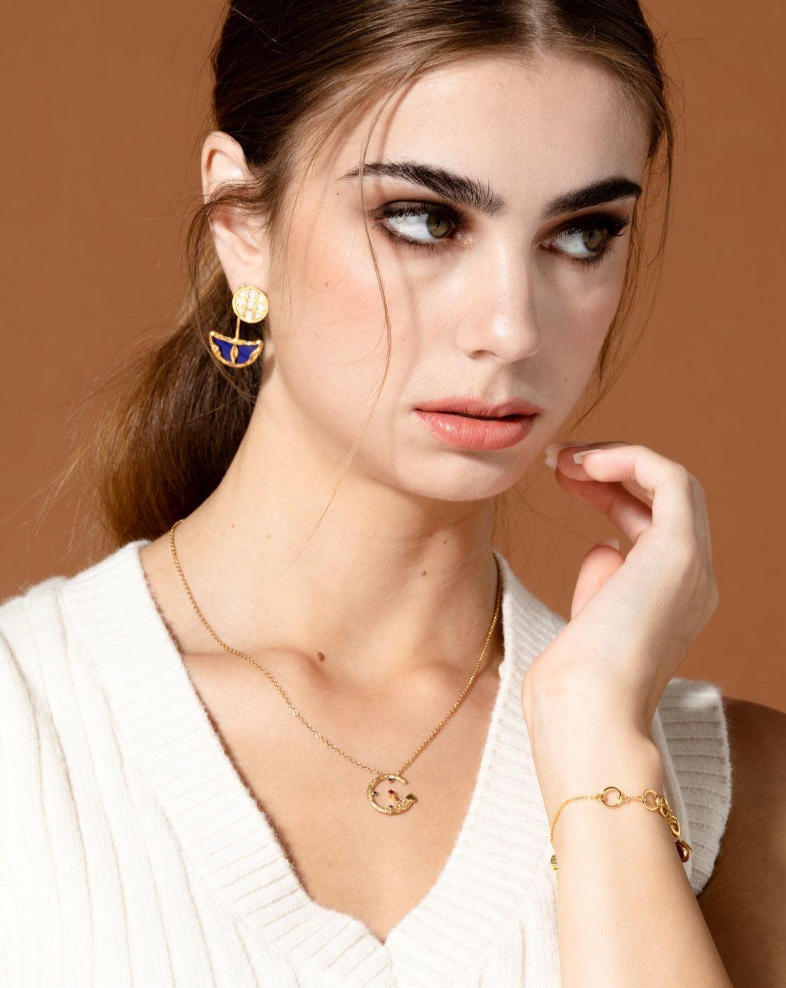 Timeless Necklace - Clear - Necklace | Orange Cube