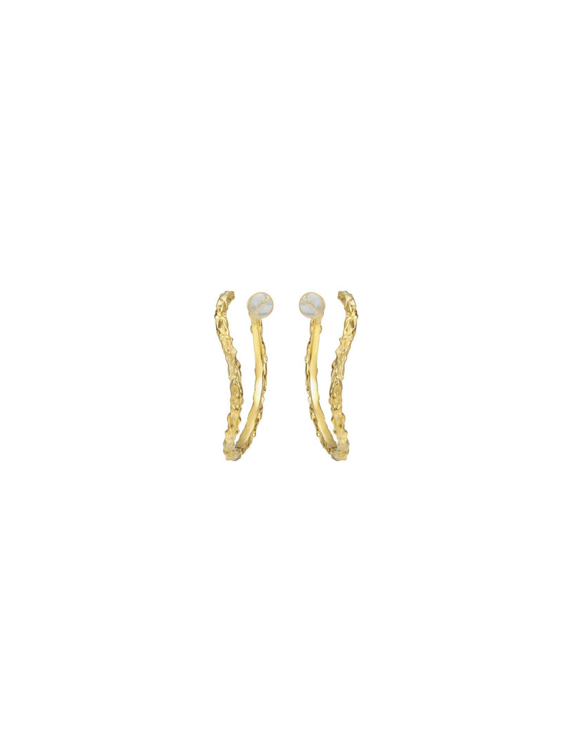 Vines Earrings (Pair) - Set | Orange Cube