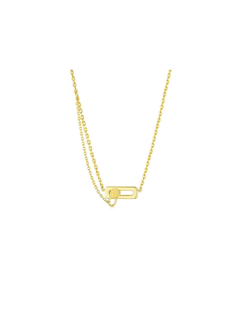 Vitality Lock Necklace - Necklace | Orange Cube