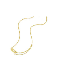 Vitality Lock Necklace - Necklace | Orange Cube