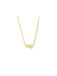 Vitality Lock Necklace - Necklace | Orange Cube