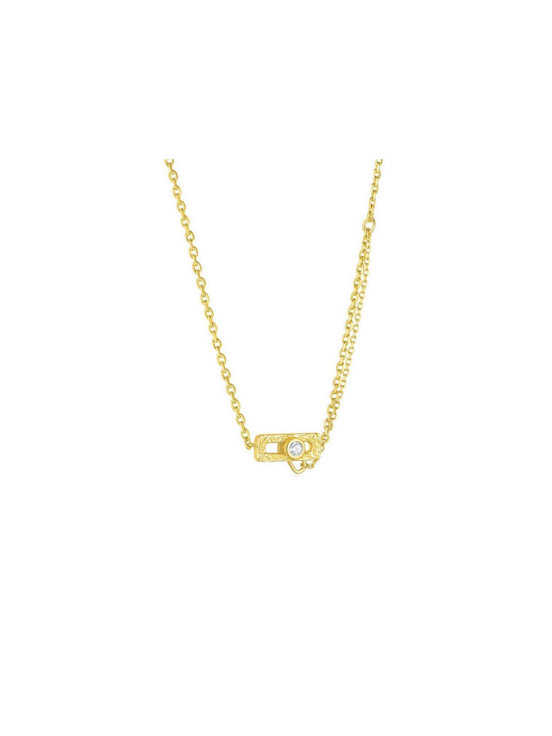 Vitality Lock Necklace - Necklace | Orange Cube