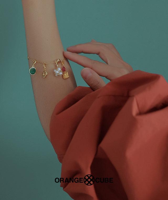 Winter Bloom Charm - Blue - Charm | Orange Cube