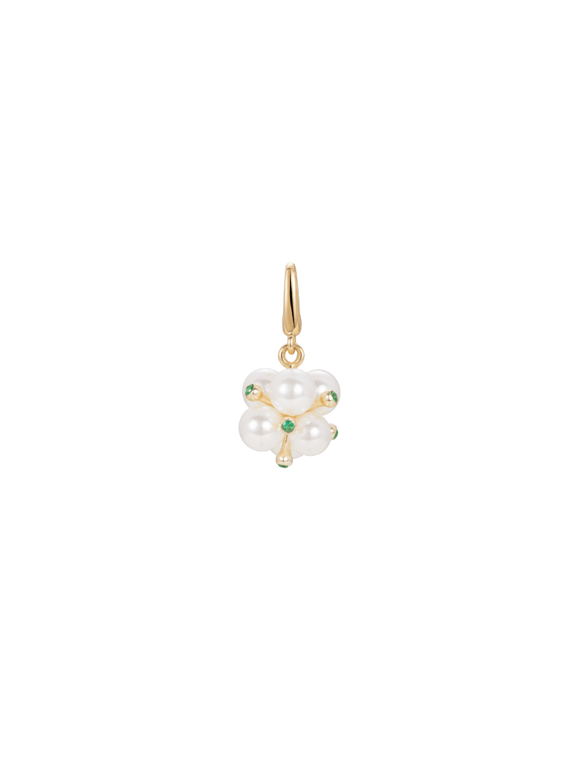 Winter Bloom Charm - Emerald - Charm | Orange Cube