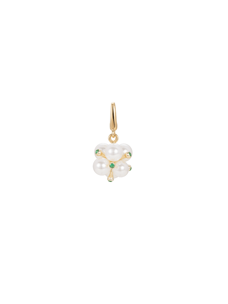 Winter Bloom Charm - Emerald - Charm | Orange Cube